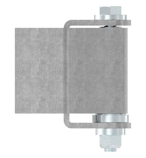 Torband verstellbar zum Anschweißen (groß) Stahl (roh) S235JR