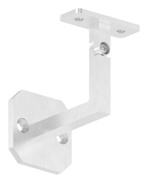 Handlaufhalter eckig mit gerader Halteplatte
