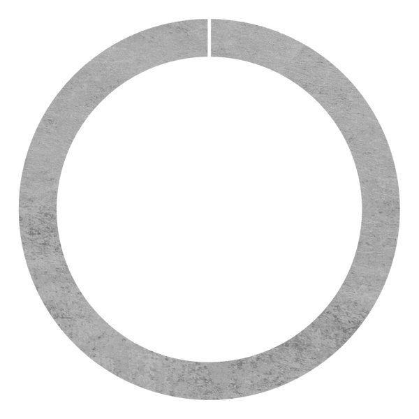 Ring | Material: 12x12 mm | Außen-Ø 120 mm | Stahl S235JR, roh