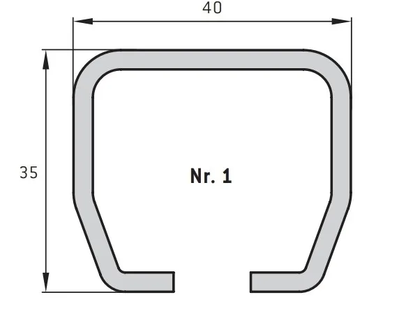 Lichtschachtrost Baunormrost | Maße: 390x590x20 mm 30/30 mm | aus S235JR ( St37-2), kaufen bei Lichtschachtrost Baunormrost | Maße: 390x590x20 mm 30/30 mm | aus S235JR ( St37-2), kaufen bei