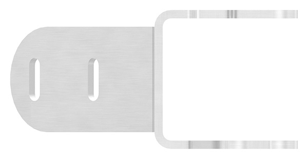 Wandbefestigung für Geländerpfosten für Rohr 42,4 mm