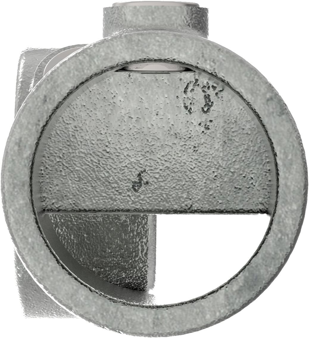 Rohrverbinder | Winkelgelenk verstellbar - 1 Stück | 148E60 | 60,3 mm | 2" | Feuerverzinkt u. Elektrogalvanisiert