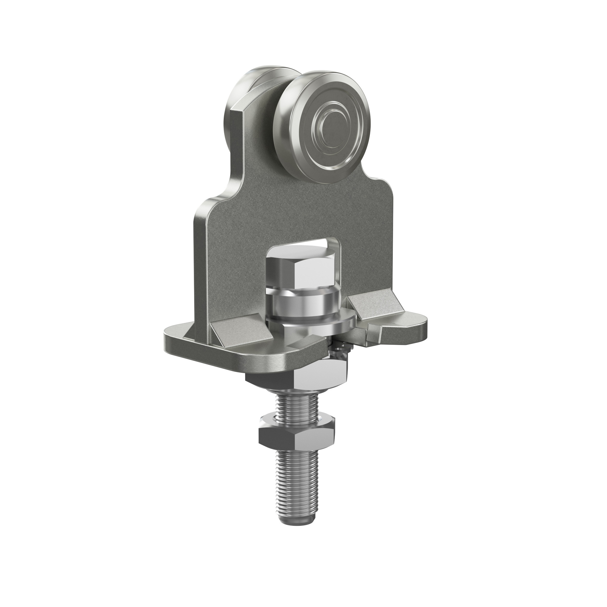 Einfachrolle Schiebetor MEA Gr- 0 verzinkt Ø 22 mm bis 60 kg 10336372-60-0154.7