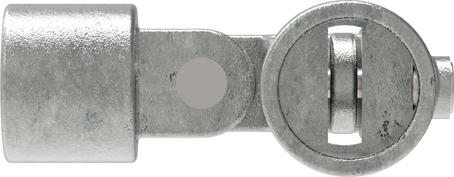 Rohrverbinder | Gelenkstück doppelt 90° | 168A27 | 26,9 mm | 3/4" | Temperguss u. Elektrogalvanisiert