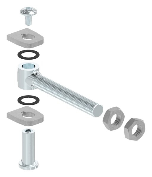 Torband M22 verstellbar Stahl (Roh) S235JR