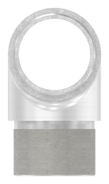 T-Stueck mit gleichen Abgaengen fuer Rundrohr Ø 33-7x2-0 mm V2A-11-3675.4