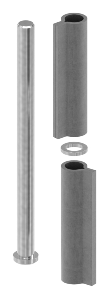 Anschweissband Stahl 2-teilig schwer Tragkraft 600 kg-30-3941.8