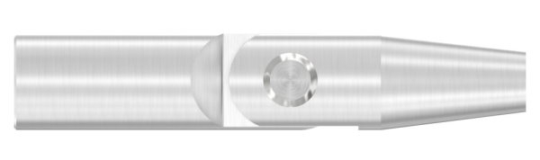 Gelenk Wandhalter Edelstahl V2A M10 Gewinde Rechtsgewinde geschliffen Korn 240-88-1150640-240-GL.R