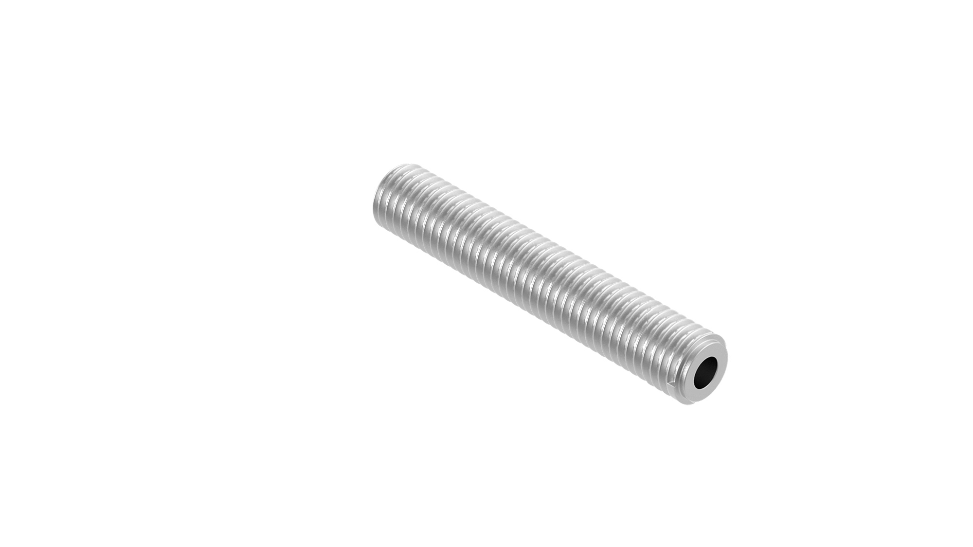 Gewindestange DIN 975 Edelstahl V2A M20 x 400 mm mit Innengewinde M8-M10-89.ADIN975M20M8M10400