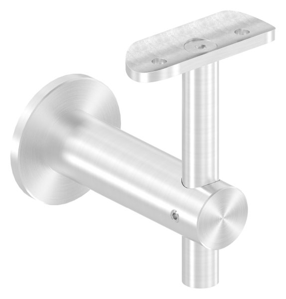 Handlaufhalter mit Halteplatte für Ø 42,4 mm V2A