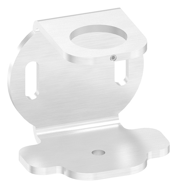 Wandbefestigung für Geländerpfosten für Rohr 42,4 mm