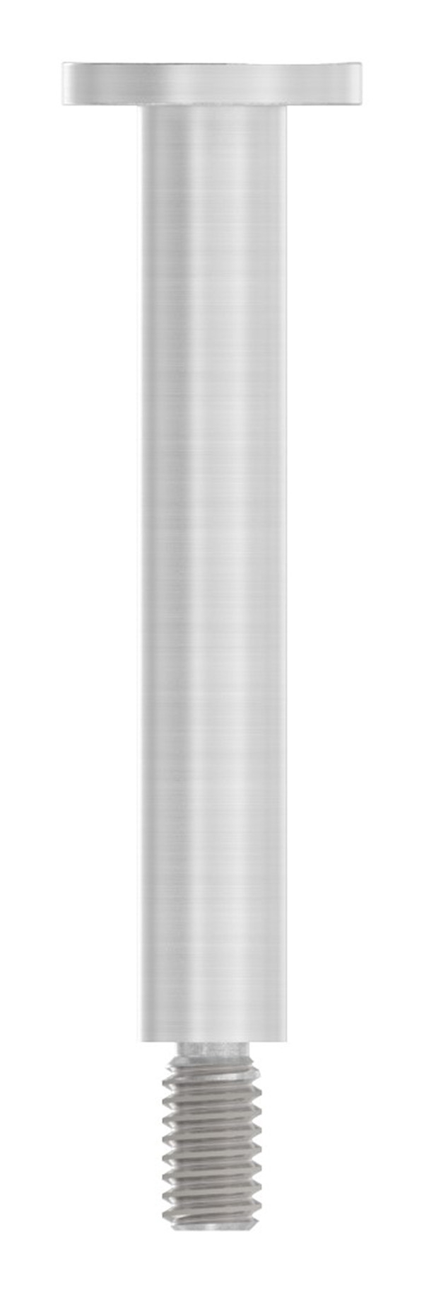 Handlaufstift Edelstahl V2A Ø 12 mm H- 78 mm mit gerader Anschlussplatte-88-1160710.240