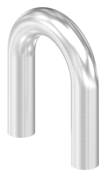 Bogen 180° | zum Schweißen | aus Rundrohr: Ø 42,4x2,6 mm | V2A