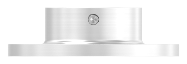 Bodenanker für Rohr 33,7mm, V2A