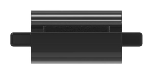 Sicherungsplatte Zinkdruckguss fuer Mod- 34 RAL 9005 matt-88-1134-BODEN-ZN0.9005