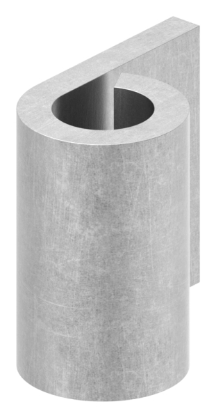 Anschweißband für Torband zum Durchschrauben Ø 13mm, Länge 30mm