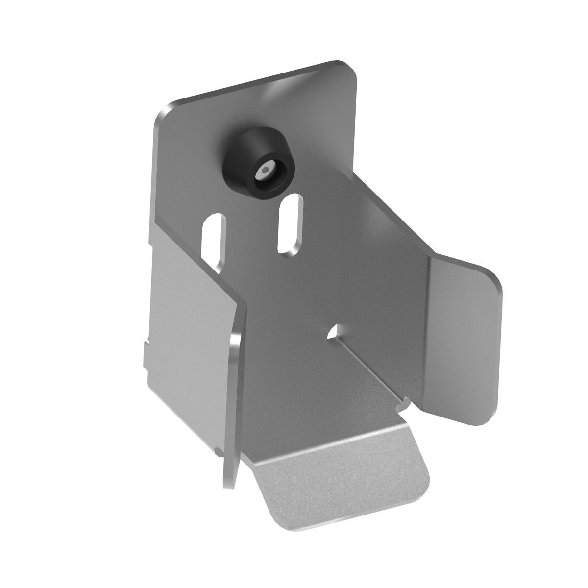 Auflaufschuh Stahl verzinkt fr Profil 60 x 60 mm-89-11H15P60-A.4