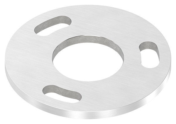 Ankerplatte Maße: Ø 100x6 mm Mittelbohrung: Ø 43 mm V2A