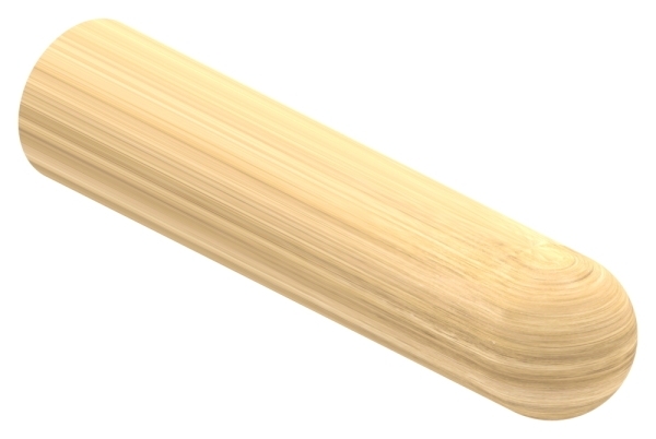 Holzhandlauf Eiche Ø 42 mm- L = 200 mm- lackiert-88-11HHM.EI42