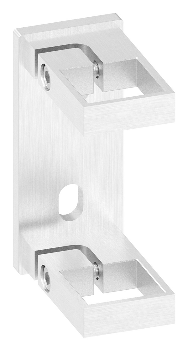 Wandbefestigung für Pfosten 40 x 40mm, V4A