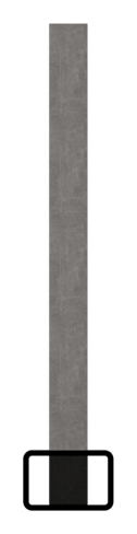 Rechteckrohr - Masse- 30x20x2 mm - Laenge- 3000 mm - Stahl S235JR- roh-30-2101.8