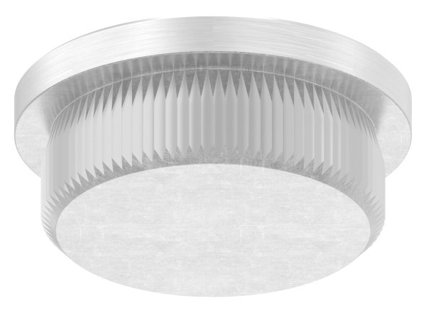 Rohrstopfen für Ø 26,9x2,0 mm flach 	zum Einschlagen | V2A