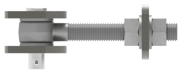 Torband M20, feuerverzinkt, Bolzen V2A