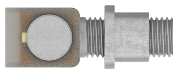 Torband M24 verstellbar schweißbar Stahl (roh) S235JR