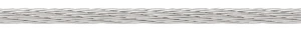 Edelstahlseil 7x7 - flexibel - Ø 2 mm - Preis pro Meter - V4A-11-2798.1