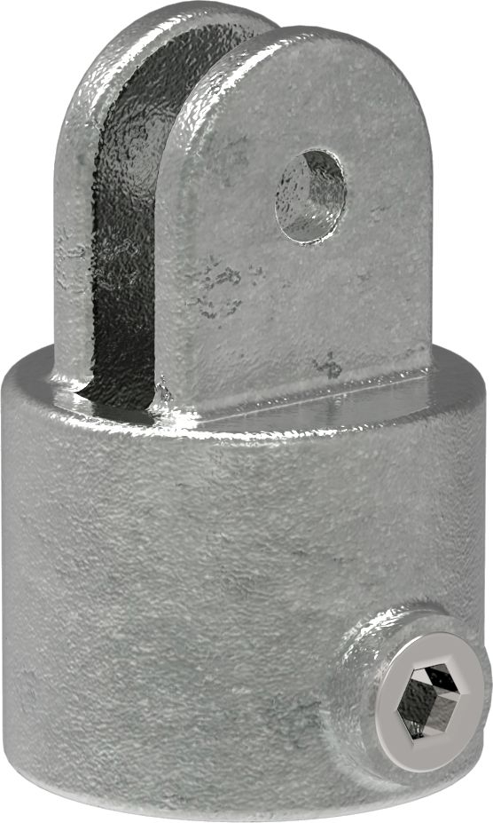 Rohrverbinder Gelenkhalter Ø 26-9 mm -3-4- - Temperguss verzinkt - 173FA27-173FA27