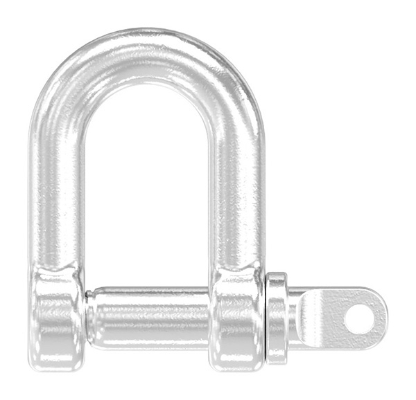 Schäkel | für Seil Ø: 4 mm | V4A