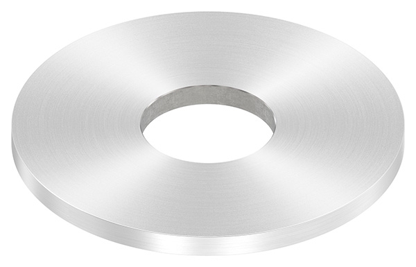 Ankerplatte Masse- Ø 100x6 mm Rundschliff - Mittelbohrung V2A-11-2271R.4