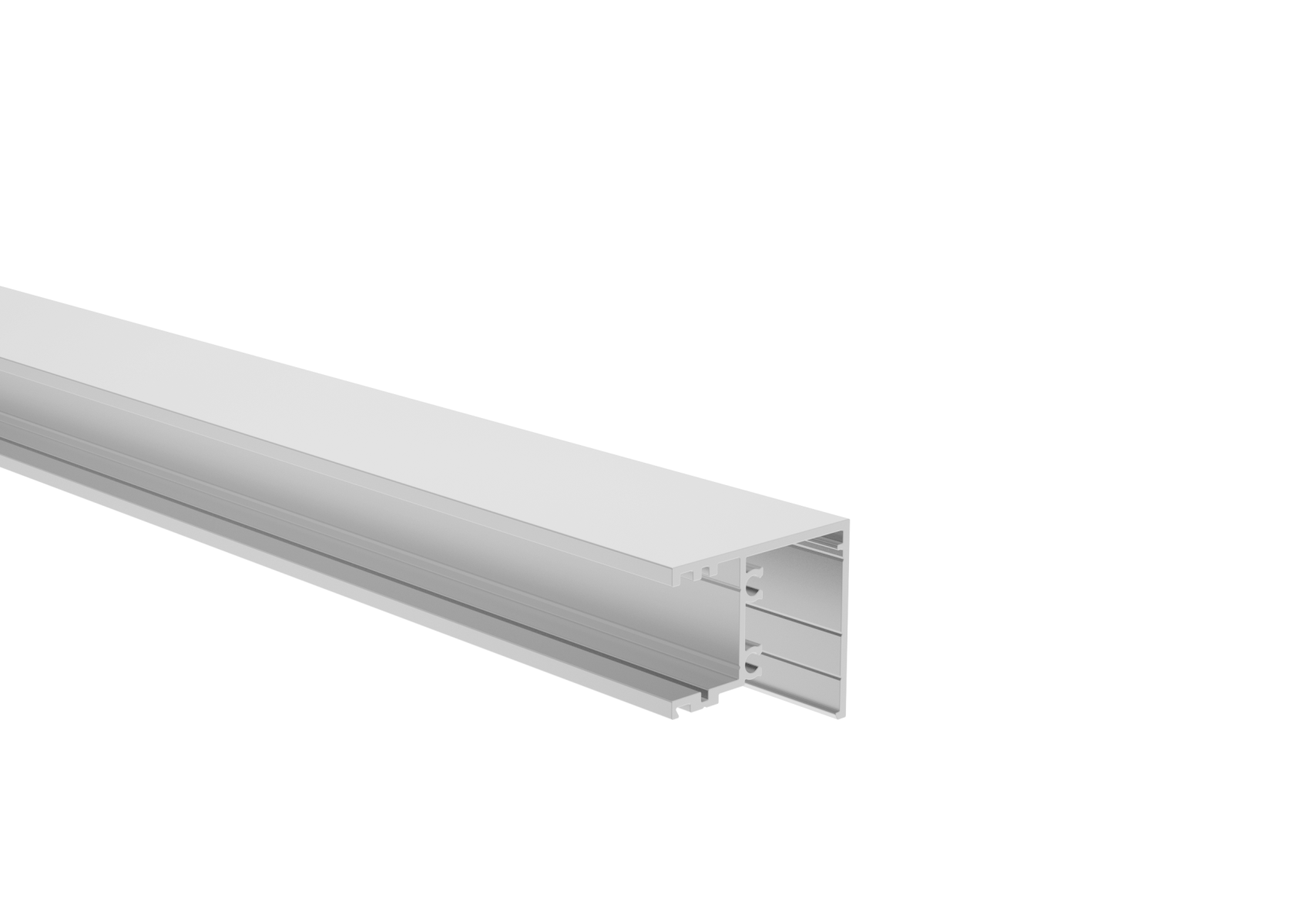 Zaunadapter Aluminium 6000 mm fuer 1-8 mm Paneel- - PV-Fuellungen-89-11FGAT166000N-A.4