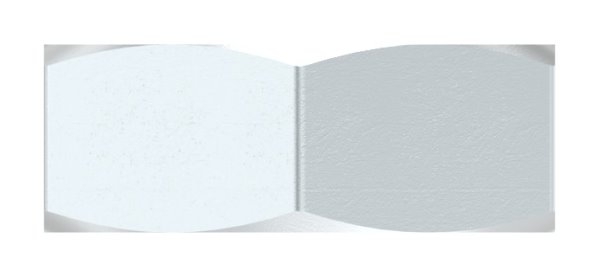 Sechskantmutter M12, flache Form
