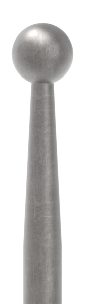Zaunstab Länge: 1020 mm Material Ø 12 mm + Kugel Ø 19 mm Stahl S235JR, roh