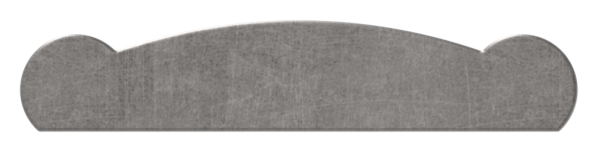 Handlauf 40 x 8mm; Länge 3000mm