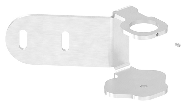 Wandbefestigung für Geländerpfosten für Rohr 42,4 mm