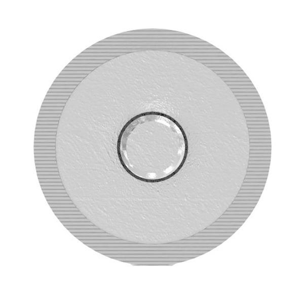 Seilhalter fuer Zwischenpfosten - Fuer Seil Ø 4 mm - Anschluss flach - V2A-11-2848.4