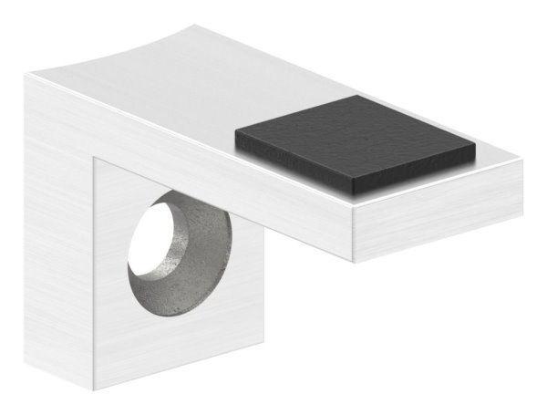 Halteplatte fuer Glas - Anschluss Ø 60-3 mm-10-5308-4-2.10