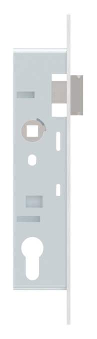 Rohrrahmenschloss verzinkt mit Dornmass 30mm- mit Anti-Panikfunktion E- DIN rechts-88-1150106-AP-E.R