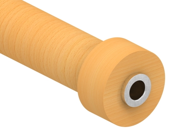 Bohrlehre fuer Holzhandlauf Ø 42-4 mm fuer Duebel Ø 15 mm-88-11H-BL42.15