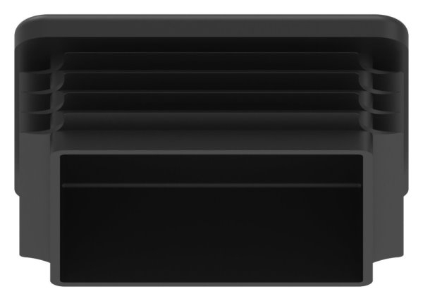 Kunststoffkappe für Quadratrohr 80x80mm