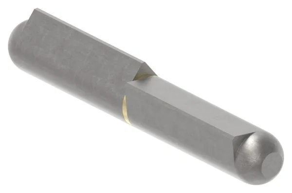 Anschweissband mit Messingring und -stift- Laenge- 140mm-88-1156515-ST.140