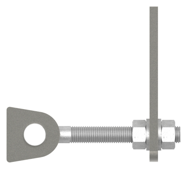 Torband M16, feuerverzinkt, Bolzen V2A
