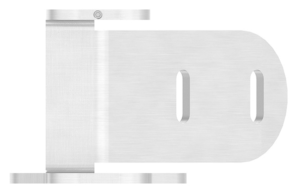 Wandbefestigung für Geländerpfosten für Rohr 42,4 mm
