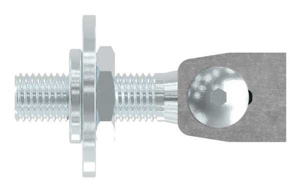 Torband M18 verstellbar schweißbar Stahl (roh) S235JR