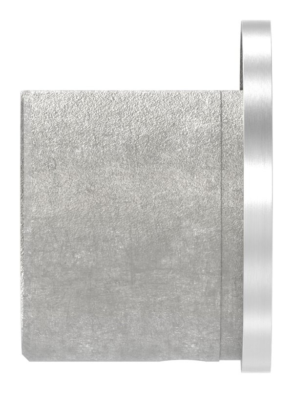 Endkappe - flache Ausfuehrung - fuer Nutrohr Ø 48-3 mm - V2A-12-2301.4