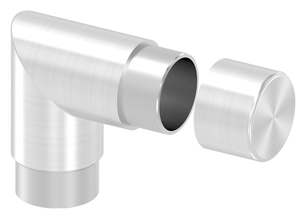 Endkappe V2A Ø 33-7 x 2-0 mm fuer Stecksystem-11-3393.4