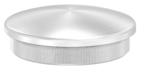 Rohrstopfen für Ø 48,3x2,5 mm leicht gewölbt zum Einschlagen | V2A