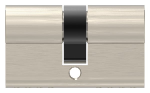 Zylinder Edelstahloptik 55 mm mit 3 Schlüssel